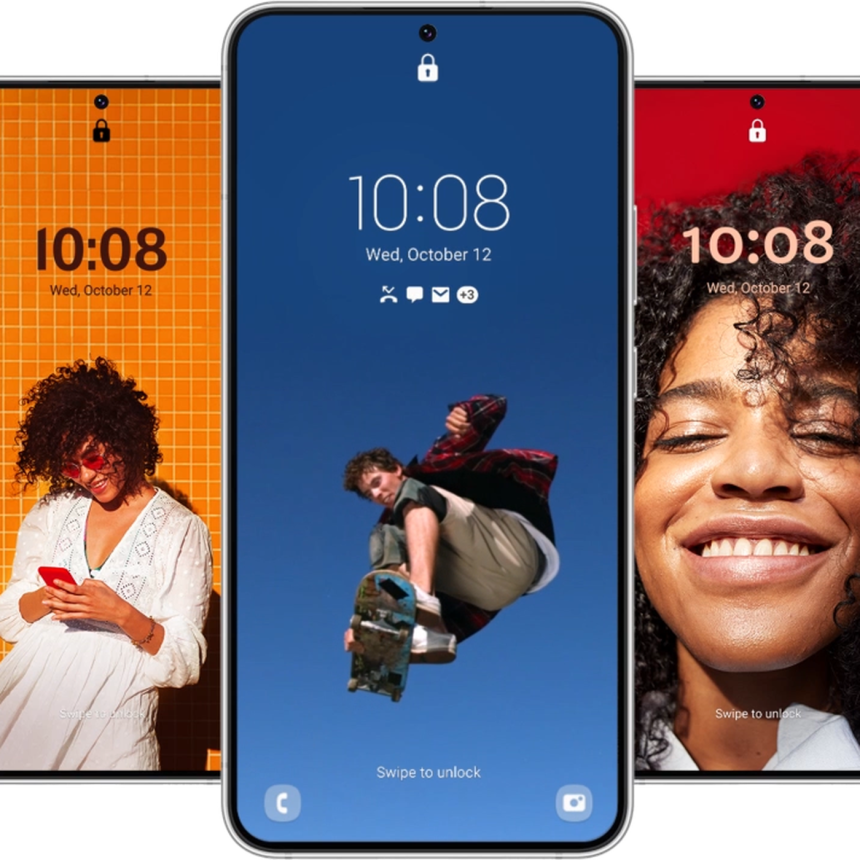 Android 14 with One UI 6 running on Samsung Galaxy S23