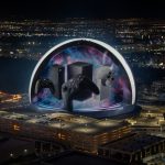 Xbox advertising on the Sphere in Las Vegas