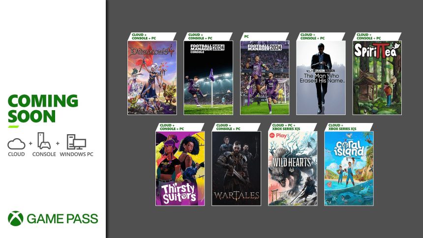 Games coming to Xbox Game Pass in November