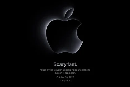 Scary fast Apple Event invitation