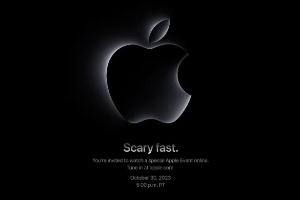 Scary fast Apple Event invitation