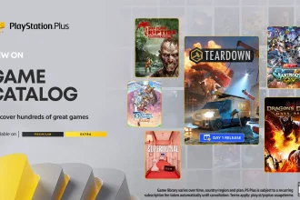 The PlayStation Plus Game Catalog advert for November 2023