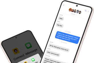 Two phones showing off the Sunbird app.