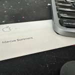 An Apple Card with my name on it.