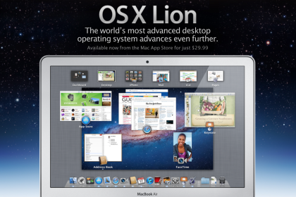 Mac OS X Lion advert