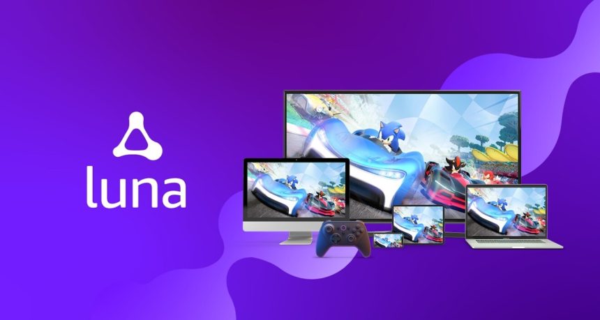 Amazon Luna advert featuring all the devices it can be played on.