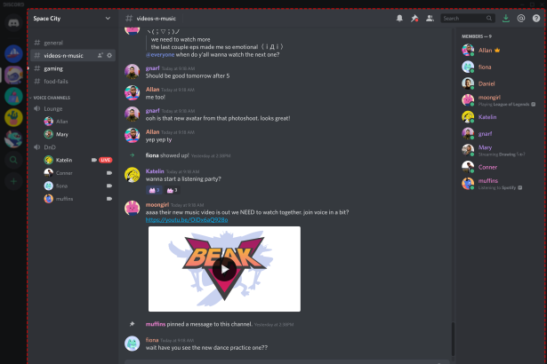 A Discord server