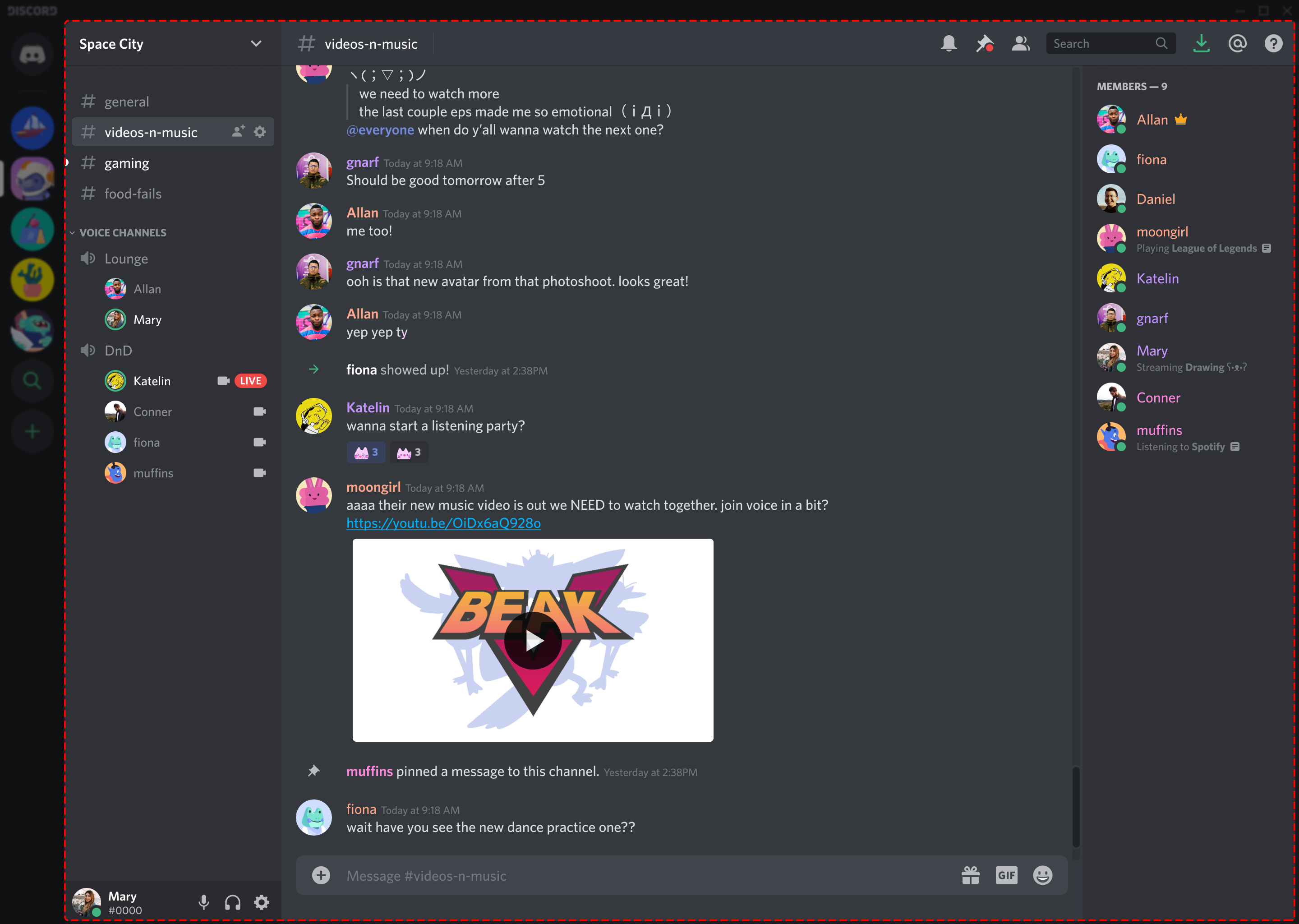 A Discord server