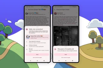 Mastodon "reply guys" feature being demonstrated on Android