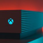 xbox one video game console in close up photography