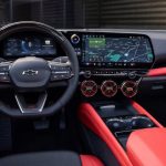 GM Chevy Blazer EV interior