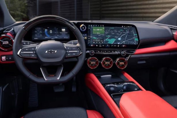 GM Chevy Blazer EV interior