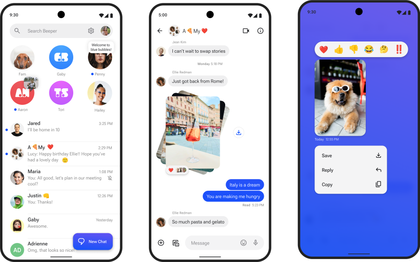 Beeper Mini screenshots