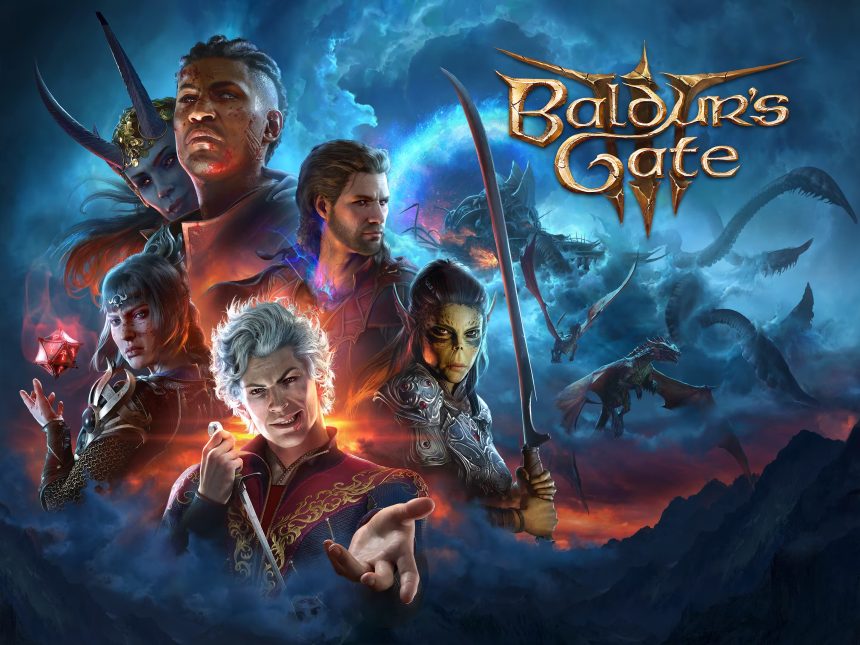 Baldur's Gate 3 cover art by Larian Studios