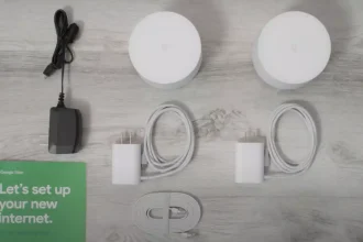 Google Fiber setup kit