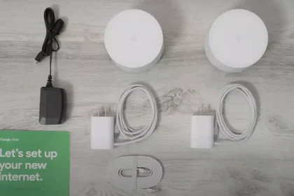 Google Fiber setup kit