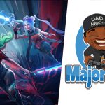 A split thumbnail featuring two of the characters from Trinity Fusion on the left and the MajorLinux logo on the right.