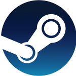 Valve Steam logo as seen on Windows