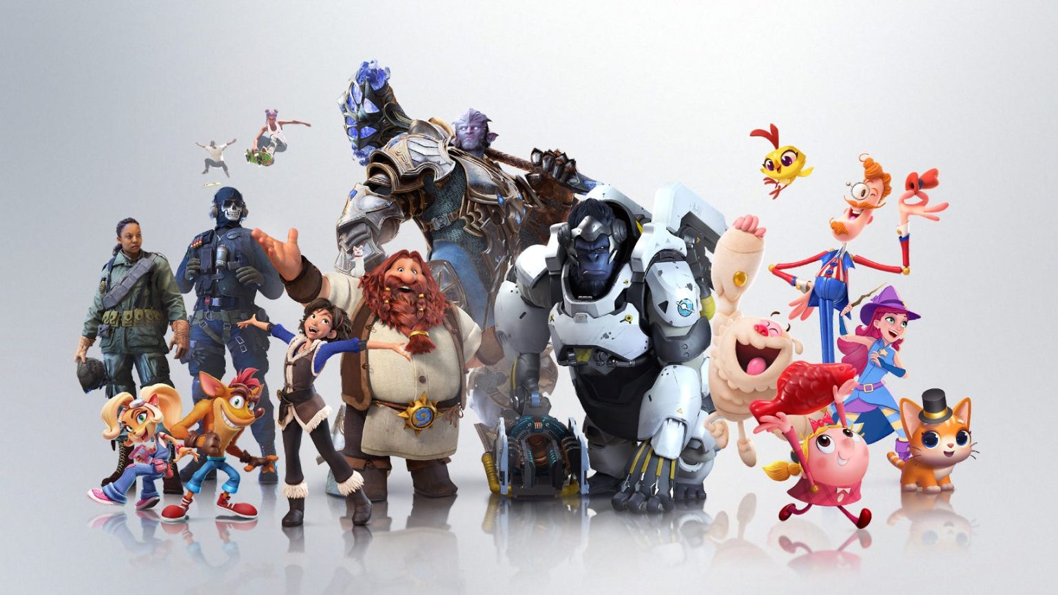 Characters featured in Activision Blizzard King games