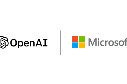 OpenAI and Microsoft logos