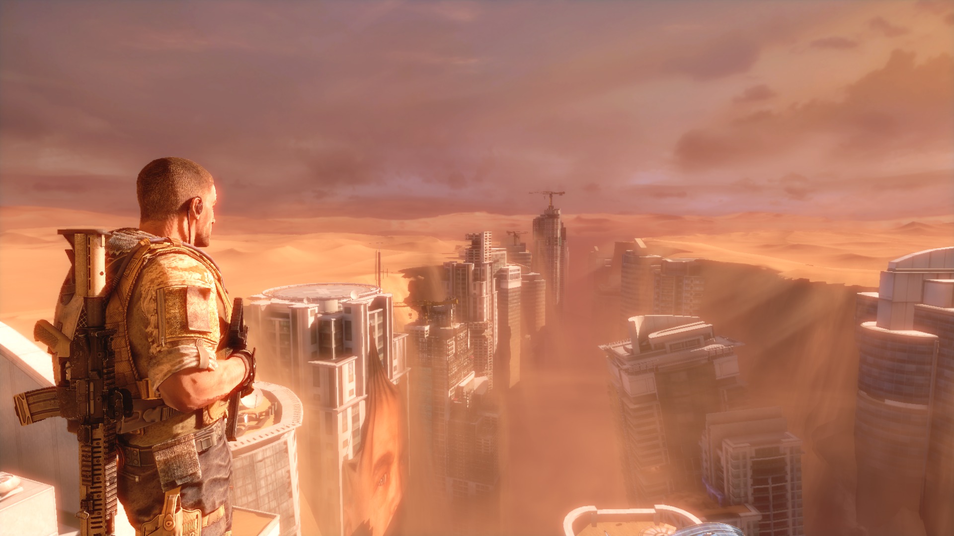 A screenshot from Spec Ops: The Line