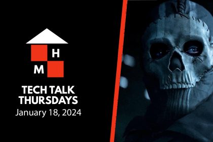 A split thumbnail featuring Ghost from the recent Call of Duty Modern Warfare games