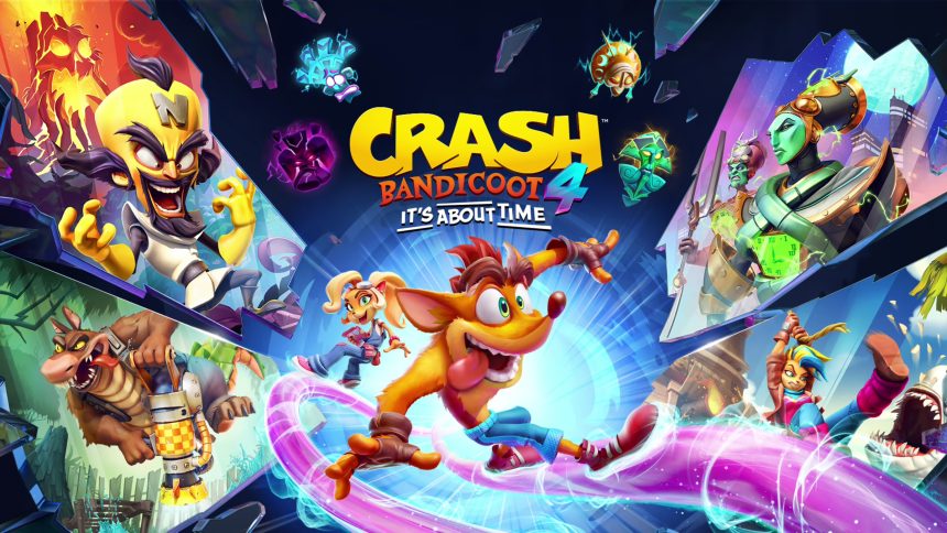 Toys for Bob Crash 4 key art