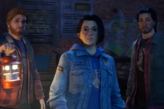 Three characters from Deck Nine's Life is Strange: True Colers